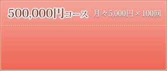 500,000円コース